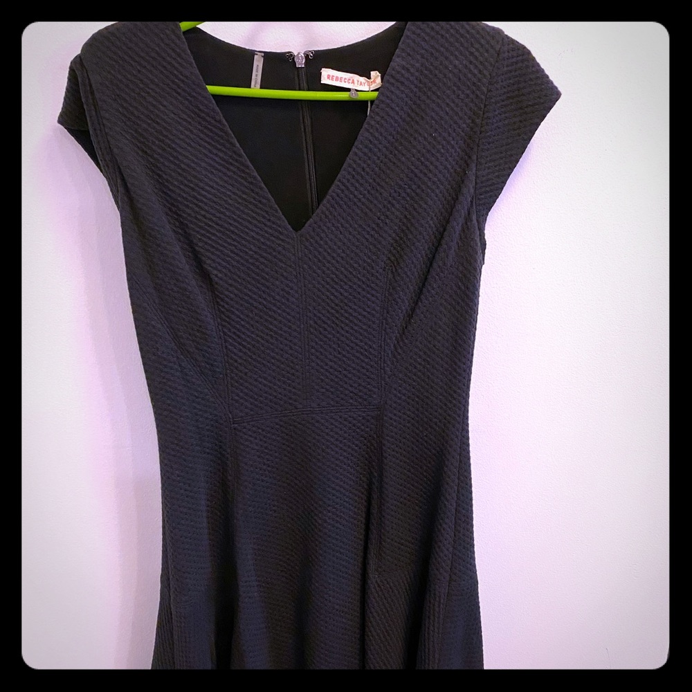 Rebecca Taylor NWT vneck textured knit dress sz8